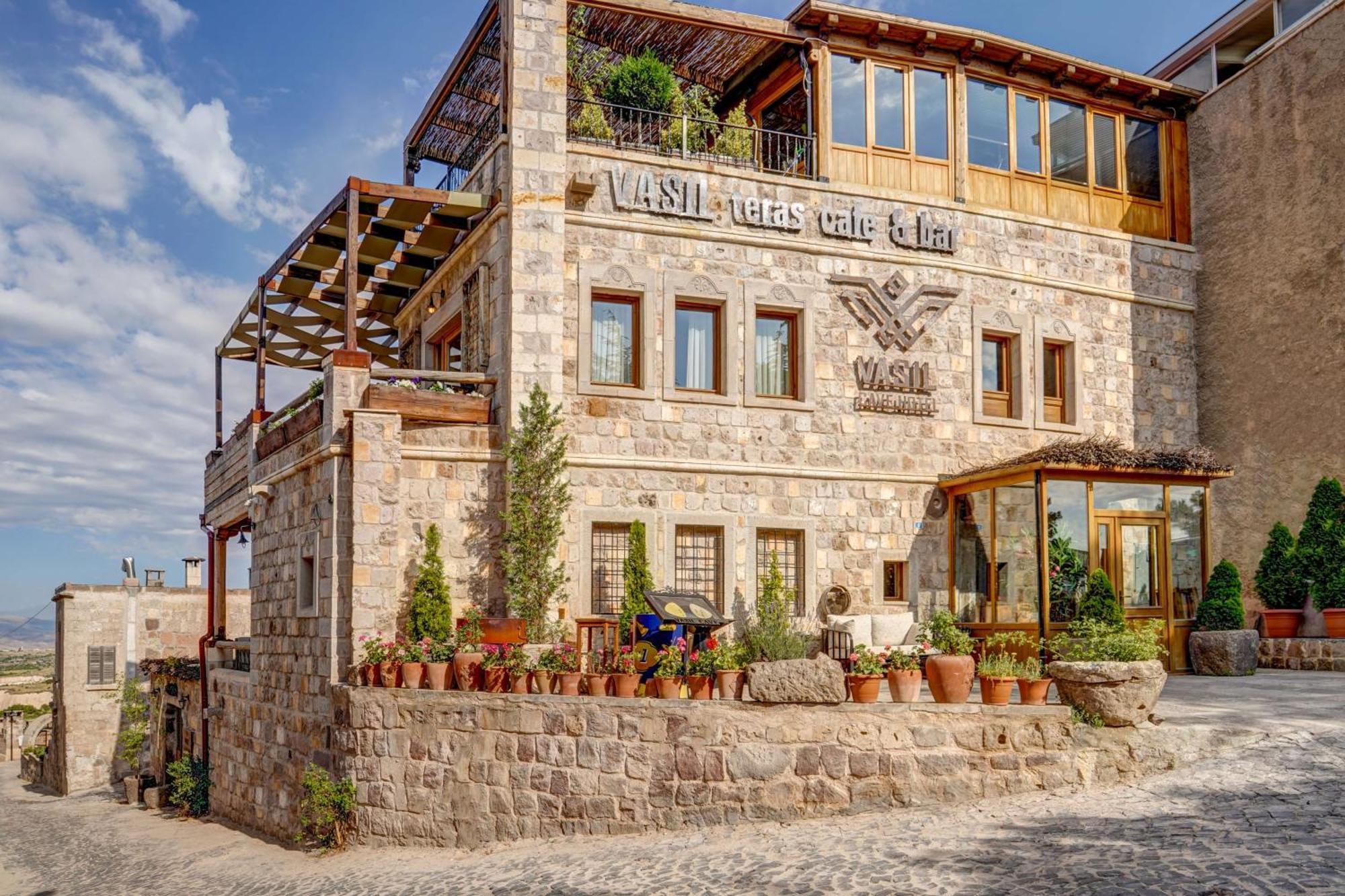 Vasil Cave Hotel Üçhisar Exterior foto